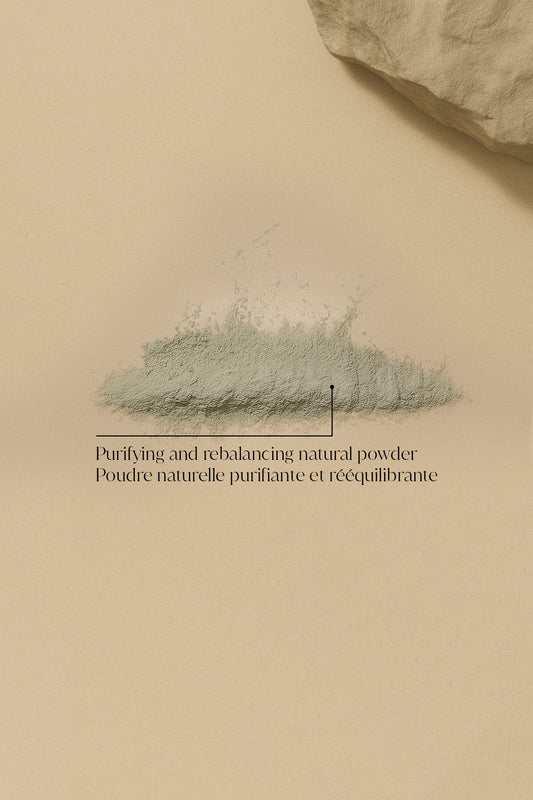 PURE GREEN EARTH - Green Clay ideal for oily and combination skin 250ml