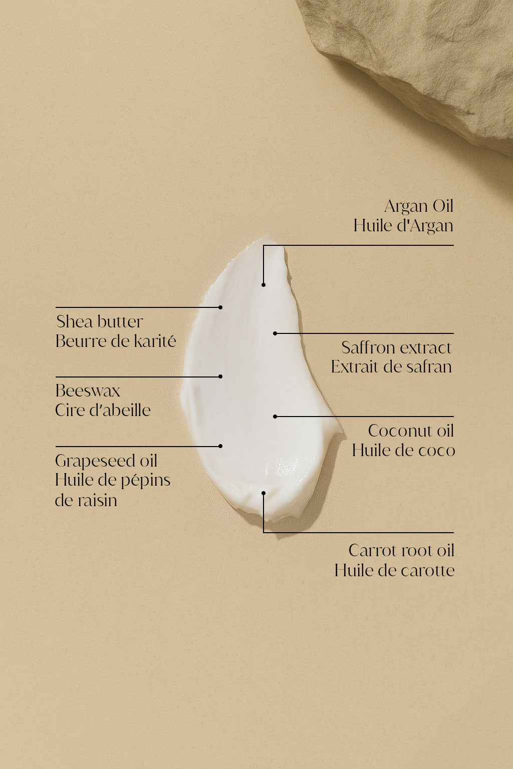 SUBLIME - Day Cream with Argan Oil, Saffron Extract, Beeswax 50ml