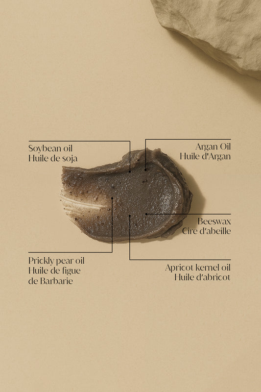 VELVET FIG - Face Scrub with Prickly Pear, Argan Oil, Beeswax 250ml