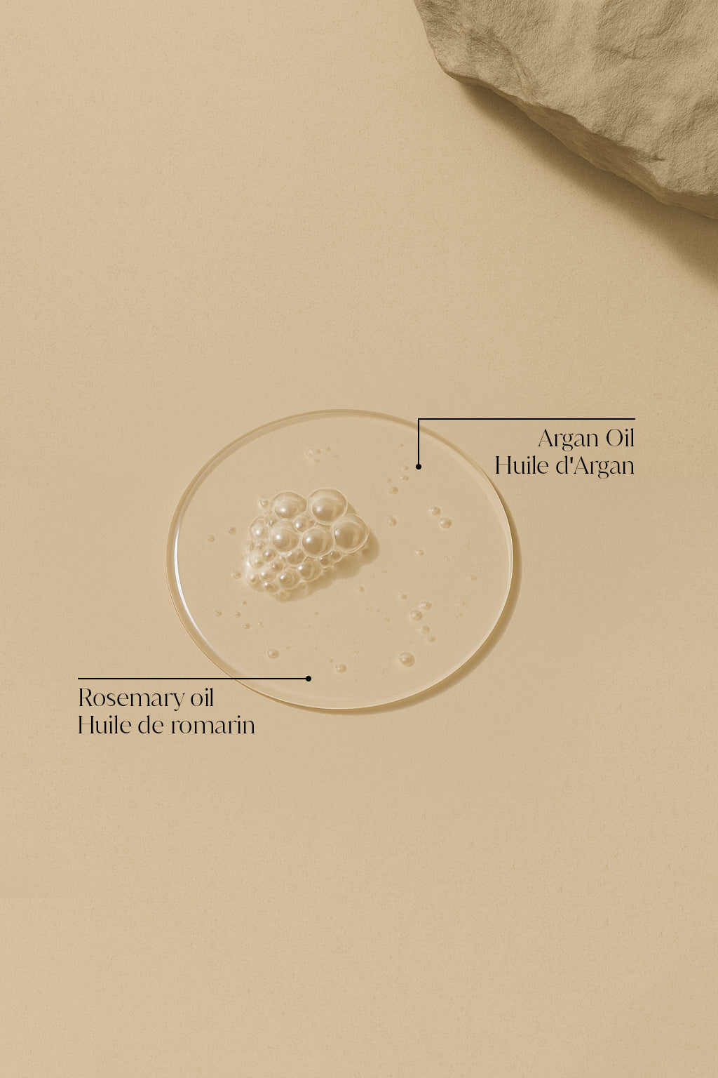 RADIANT GLOW - Hair serum with Argan Oil, Rosemary Oil 30ml