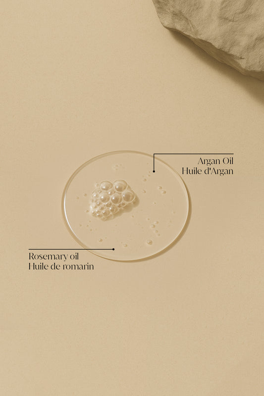 RADIANT GLOW - Hair serum with Argan Oil, Rosemary Oil 30ml