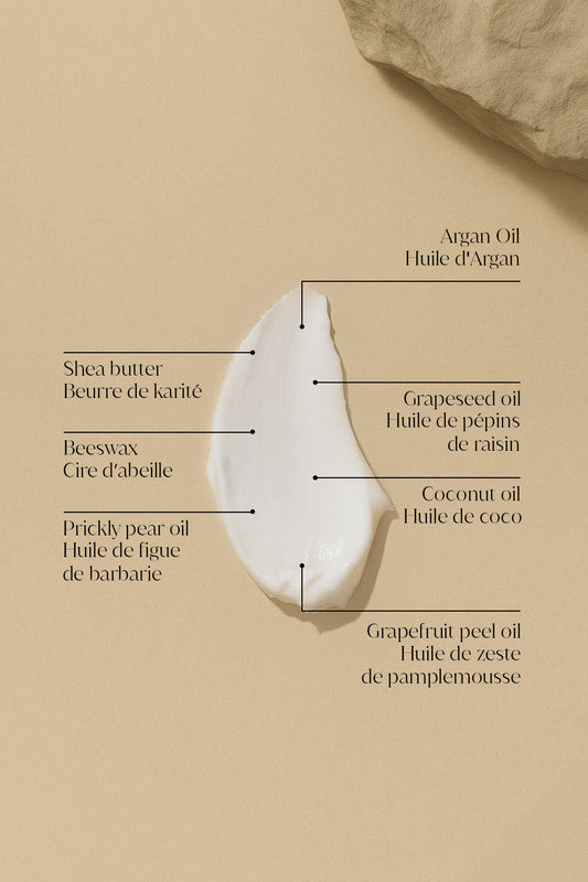 SWEET NIGHT - Night Cream with Argan Oil, Prickly Pear Seed Oil, Beeswax, Shea Butter 50ml