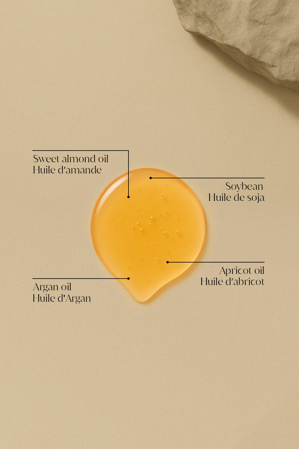 توهج طبيعي - زيت مغذي للوجه برائحة الأرجان والمشمش واللوز الحلو والفواكه المغربية 30 مل