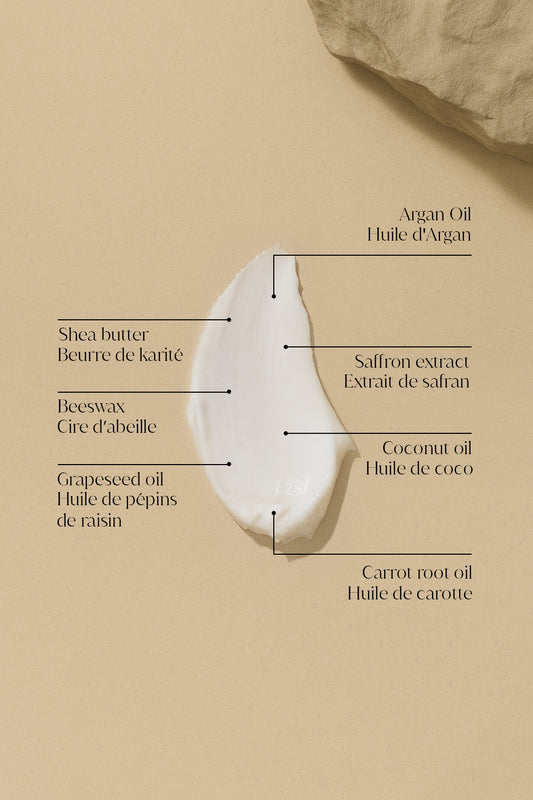 SUBLIME - Day Cream with Argan Oil, Saffron Extract, Beeswax 50ml