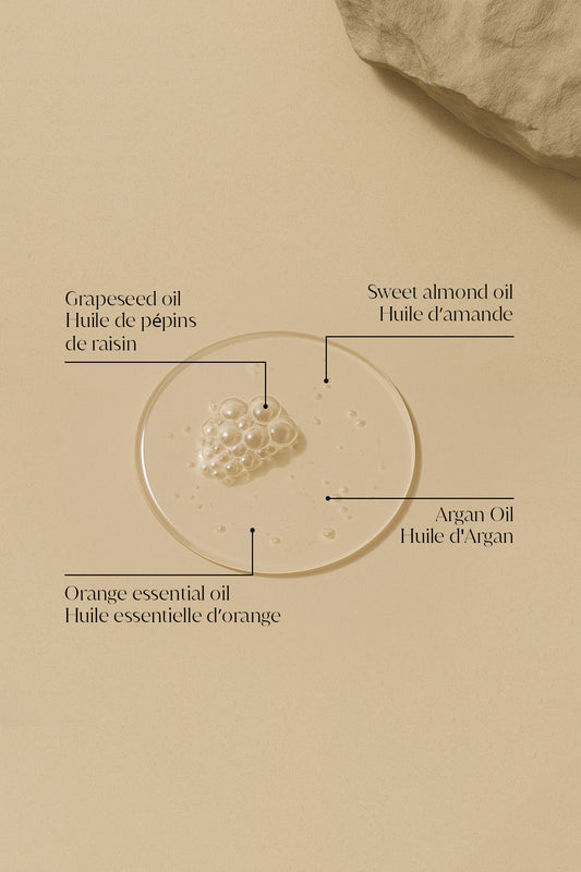 NOBLE SHINE - Oil Beard with Argan Oil Scented with Oud 30ml