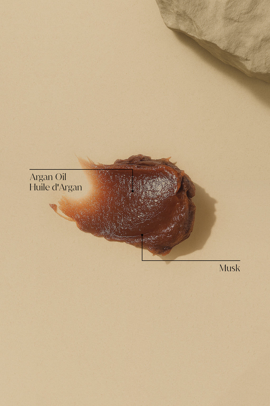 ROYAL BEARD - Savon à barbe à l'Huile d'Argan Parfumé au Musc 50ml