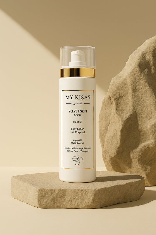 CARESS - Body Cream with Argan Oil, Beeswax Scented with Orange Blossom 250ml