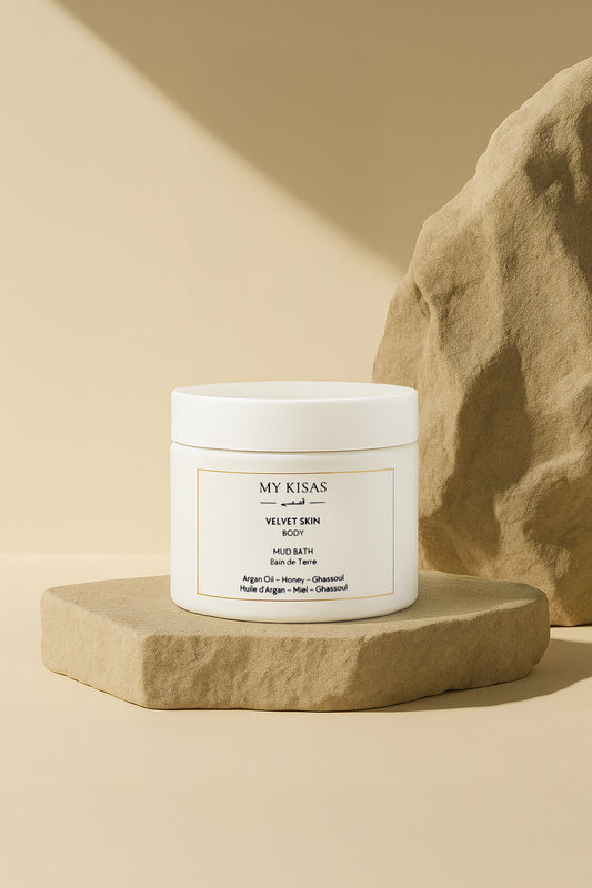 MUD BATH - Rhassoul Clay with Argan Oil, Honey 250ml